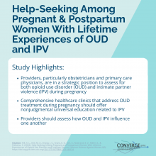 Help-Seeking Among Pregnant and Postpartum with Lifetime Experiences of OUD and IPV