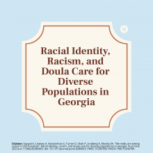 Racial identity, racism, and doula care for diverse populations in Georgia